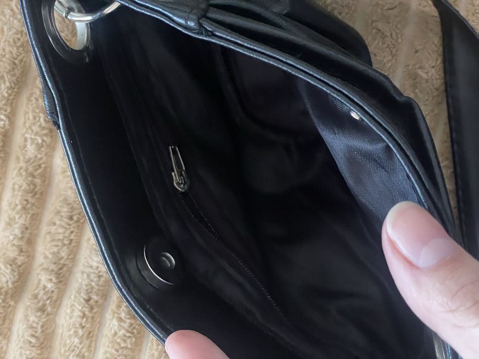 сумка на плече чорна