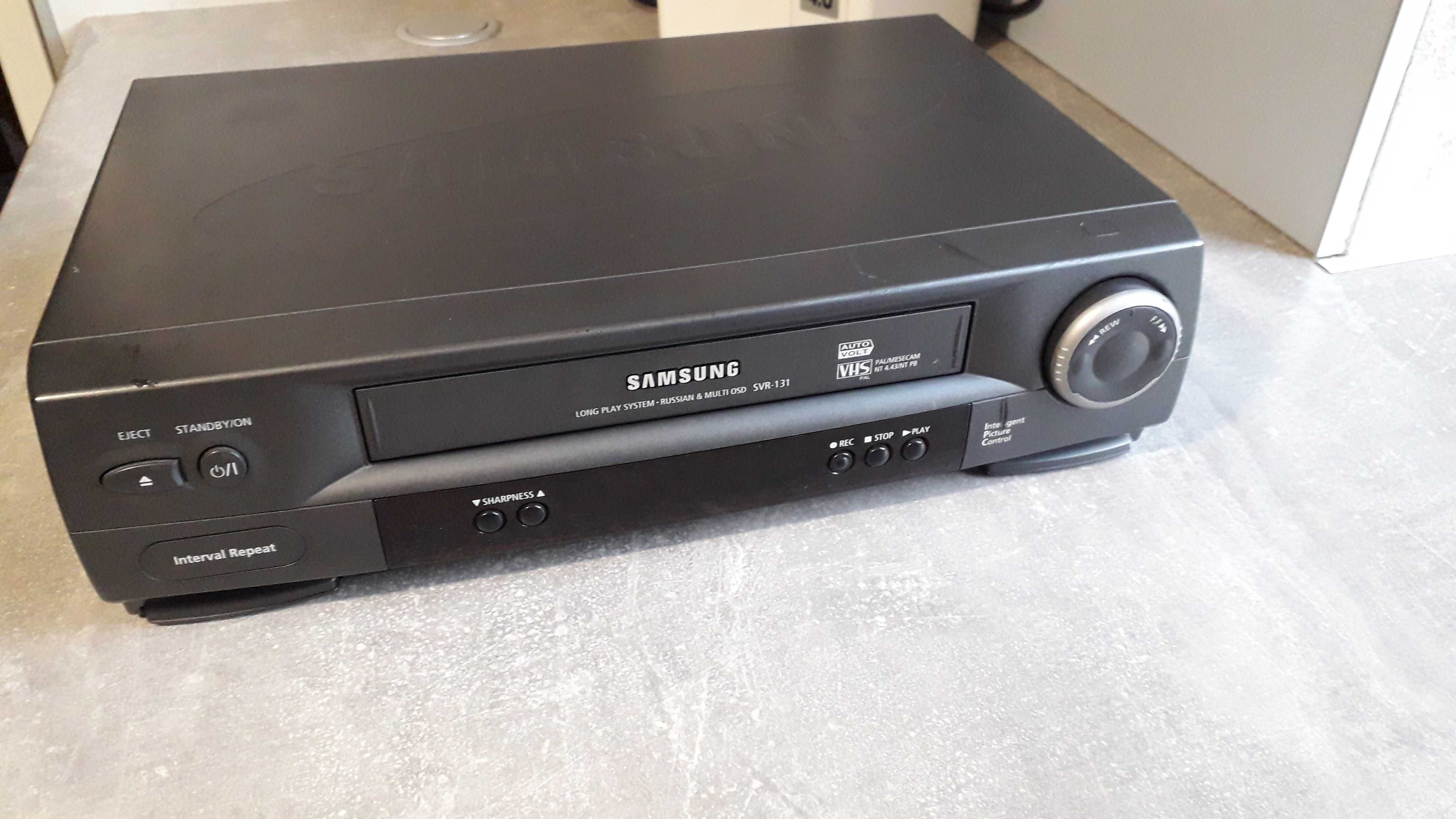 Продается пишущий видеоплеер Samsung SVR-131, б/у