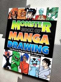 Monster Book of Manga Drawing  David Okum nauka rysunku mangi english