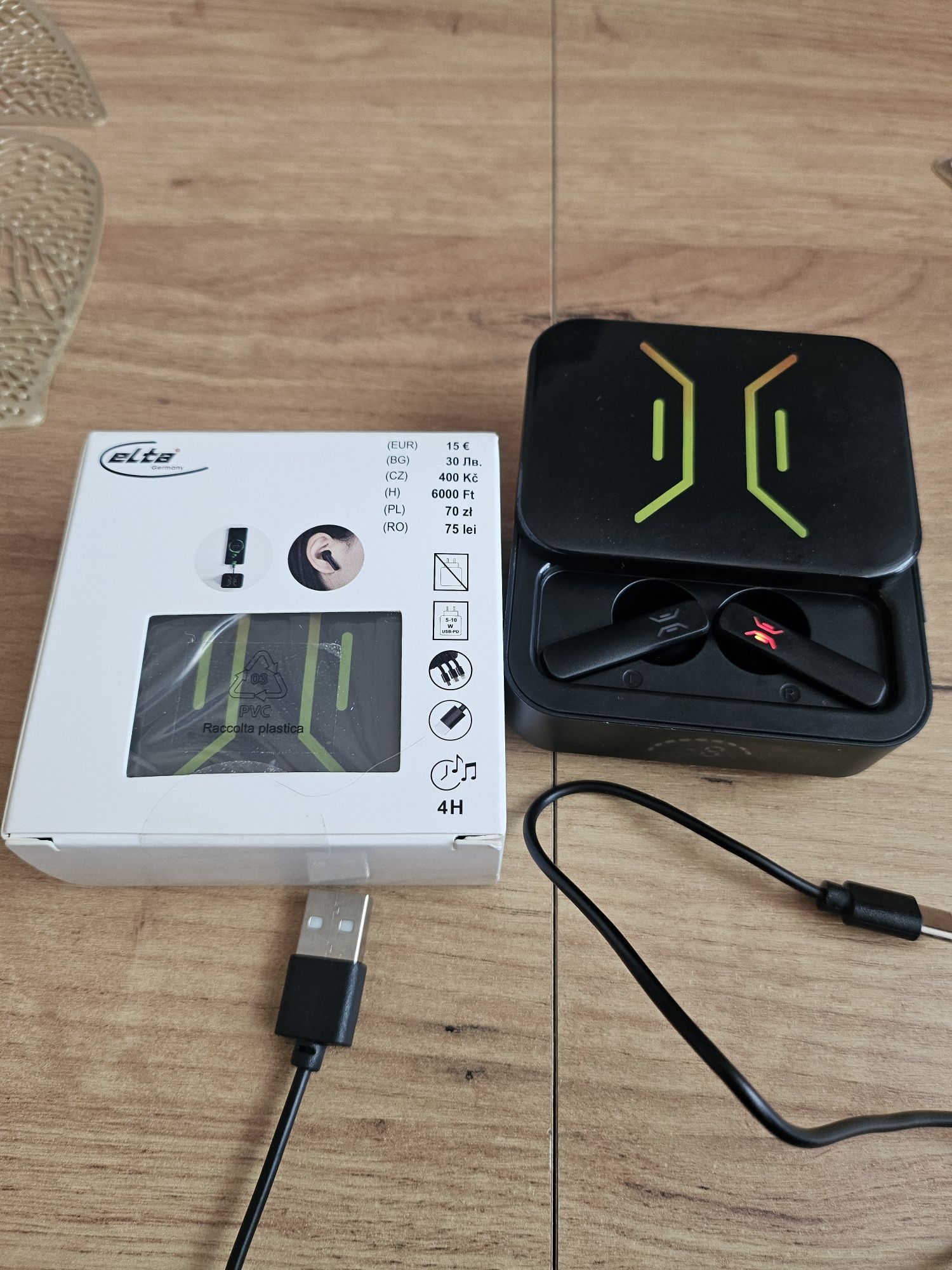Nowe słuchawki plus gratis z 2 zdj