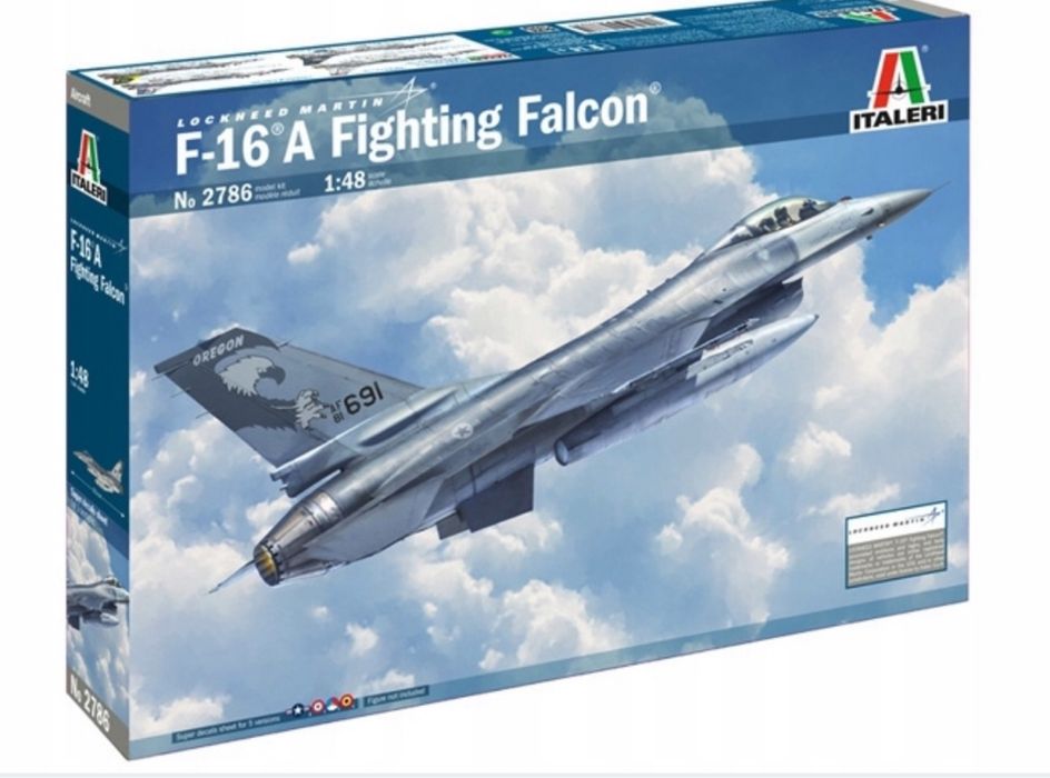 Italeri 2786 samolot F-16A Fighting Falcon model 1:48
