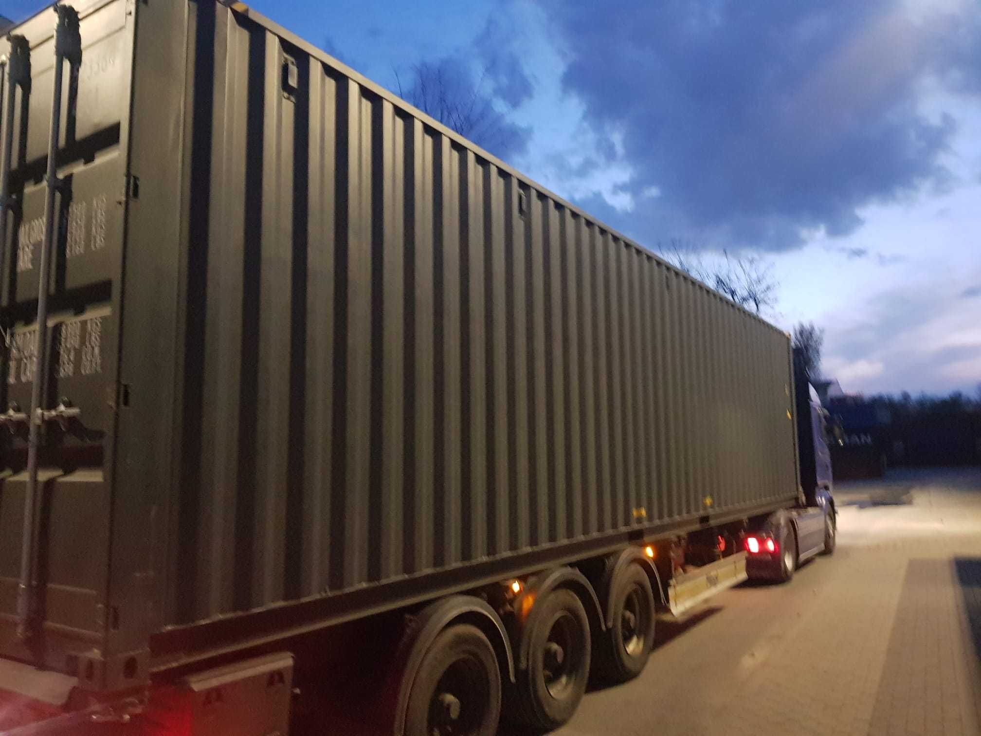 Kontener morski 40'HC 12m magazyn nowy One Way