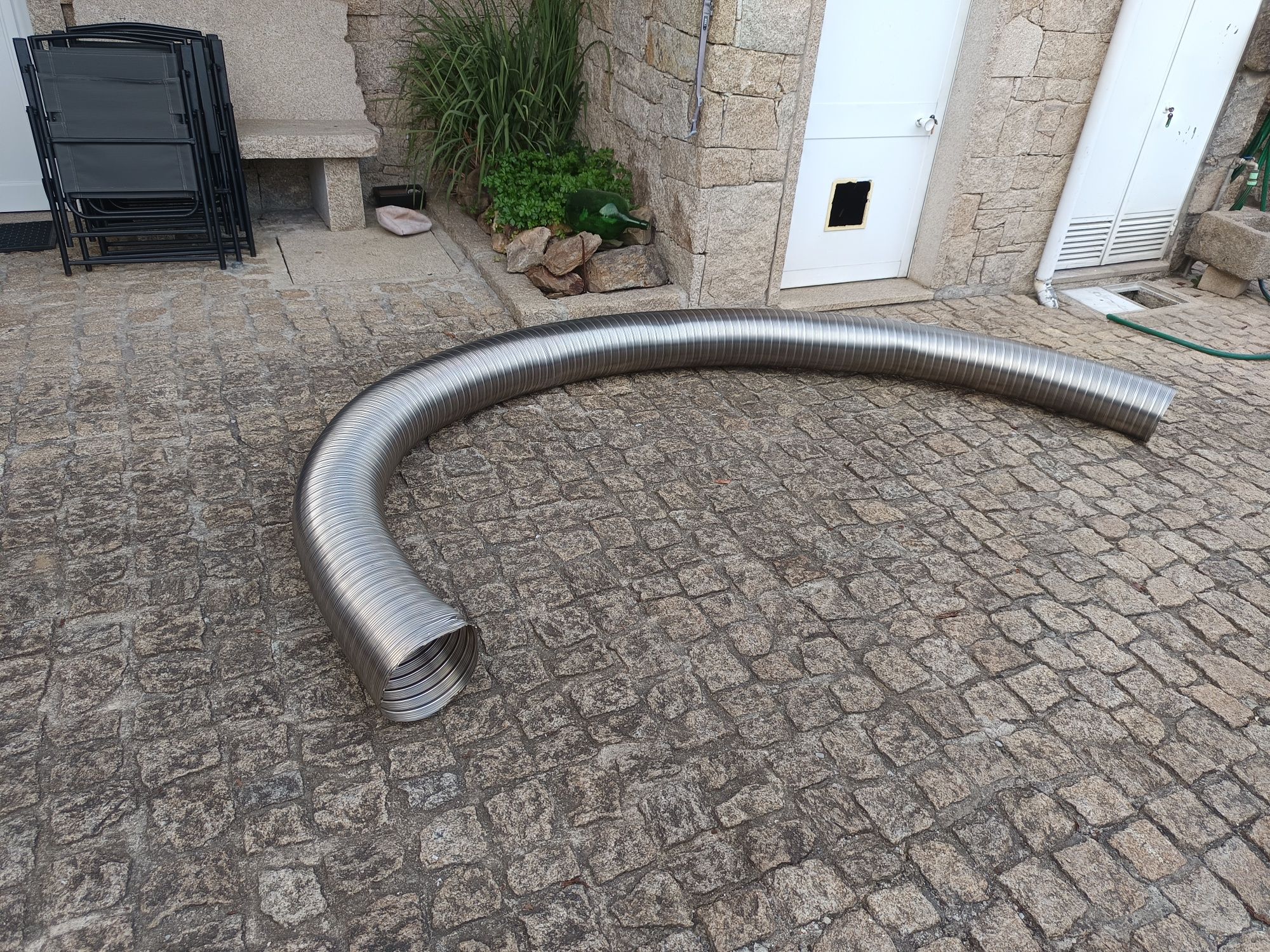 Tubo inox de 200