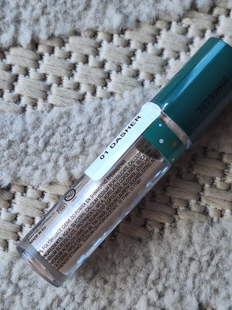 Bell liquid eye shadow, połyskujące cienie do powiek 01 dasher