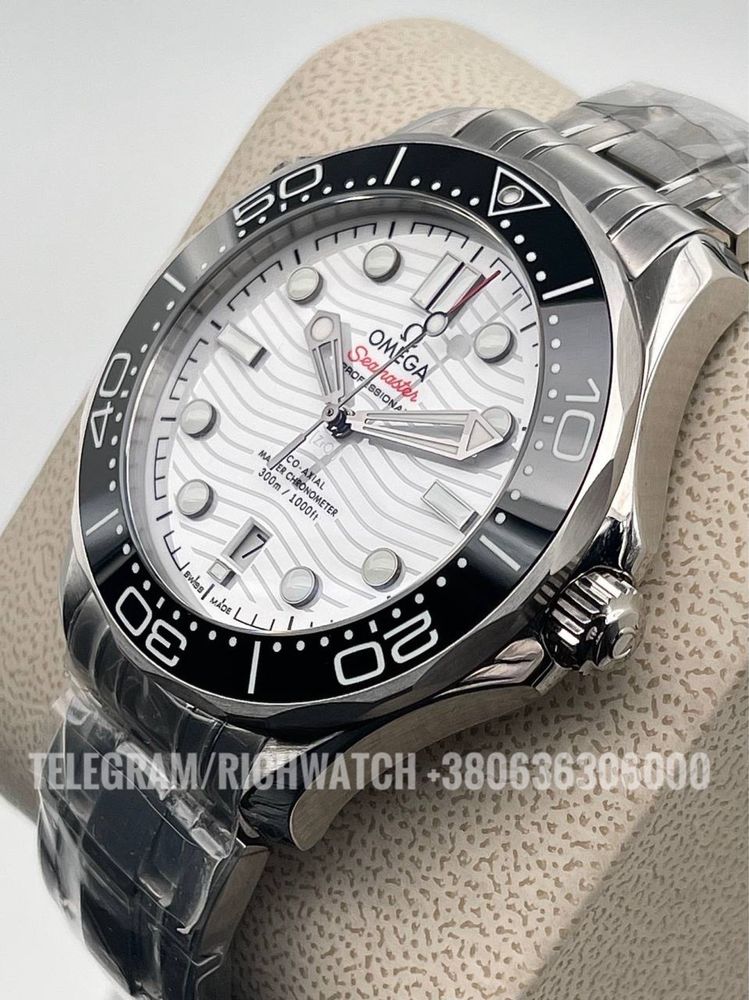 мужские наручнве часы Omega   Seamaster Diver 300m steel