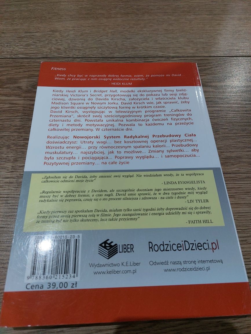 Nowojorski system radykalnej przebudowy ciała David Kirsh