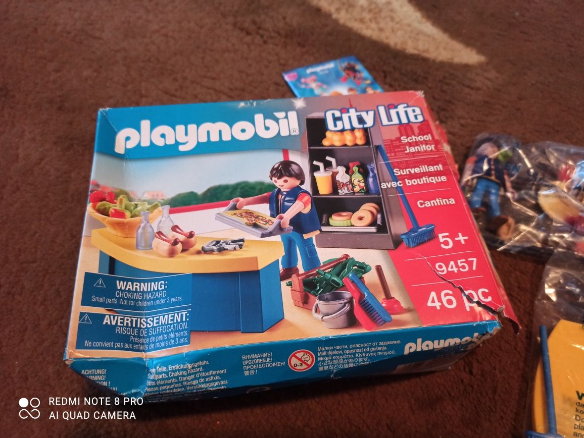 Playmobil Woźny w sklepiku 9457