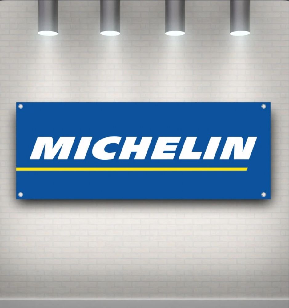 Baner plandeka Michelin 150x60cm zaoczkowany