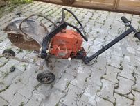 Spalinowa piła do cięcia asfaltu betonu na wuzku husqvarna  272k 272 k
