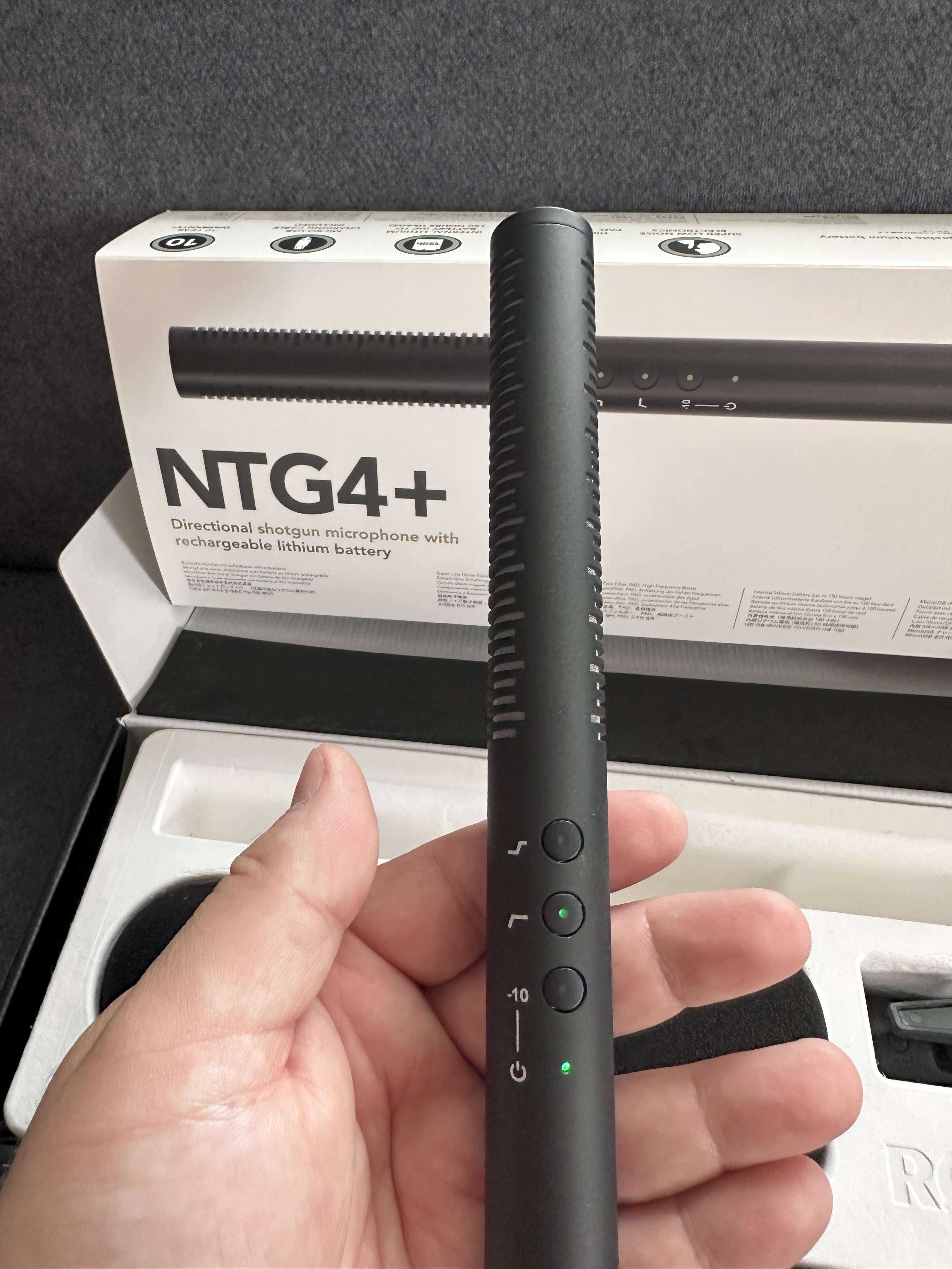 Mikrofon RODE NTG4+ | JAK NOWY | DODATKI | Kable XLR |