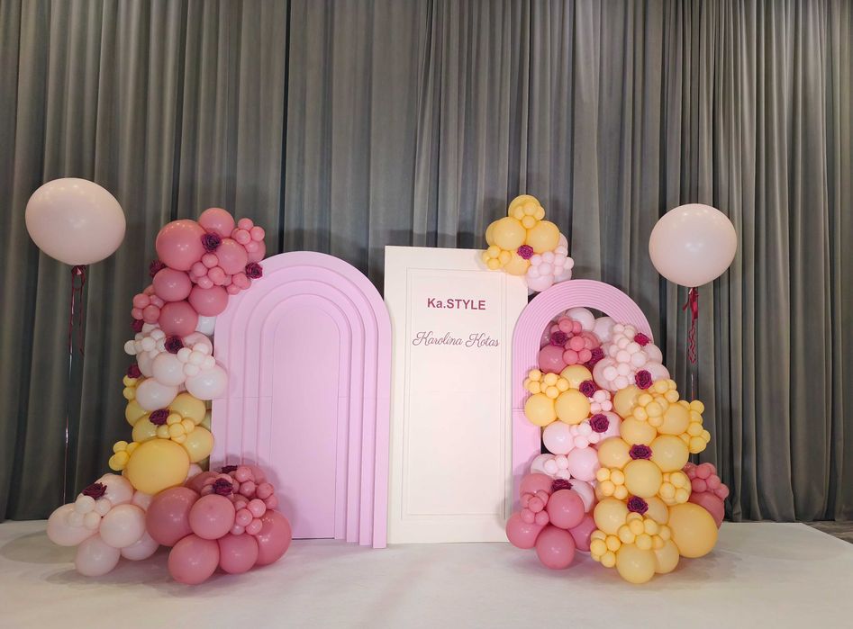 Dekoracje przyjęć okolicznościowych, wesele, chrzciny, urodziny, 18