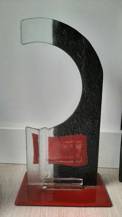 Peças de decoração em vidro