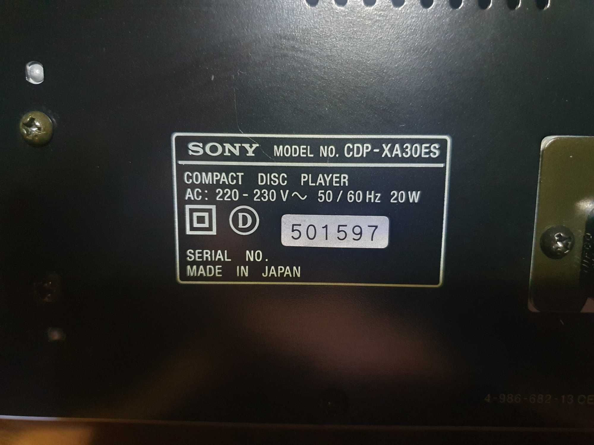 Sony XA30ES CD плеер