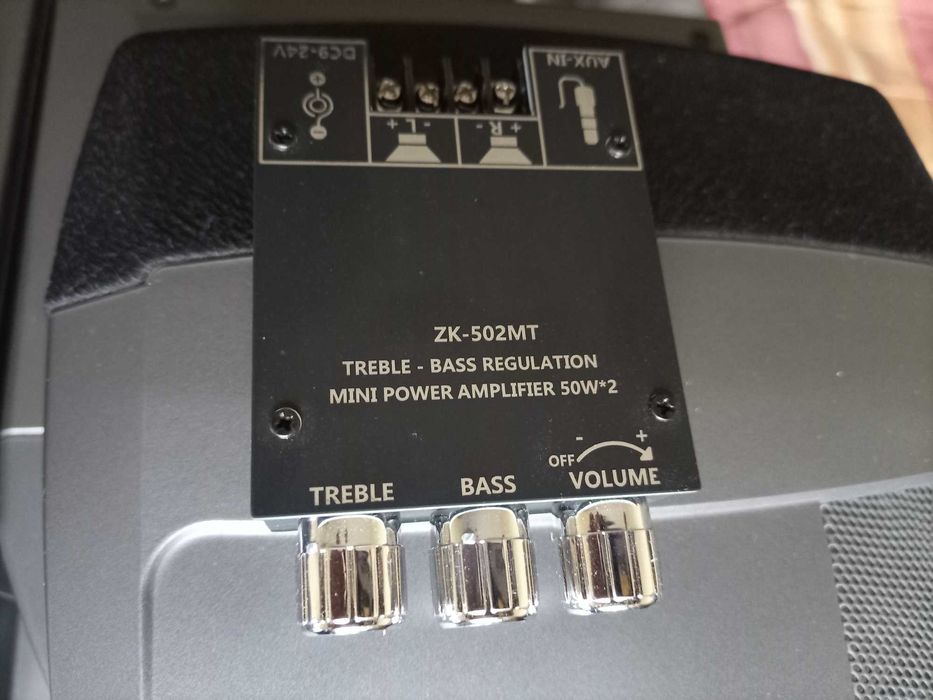 Wzmacniacz cyfrowy audio 2.1  bluetooth ,aux
