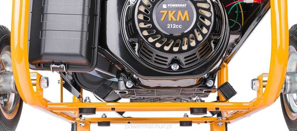 Agregat prądotwórczy 3000W AVR na kołach PM-AGR-3000M-K