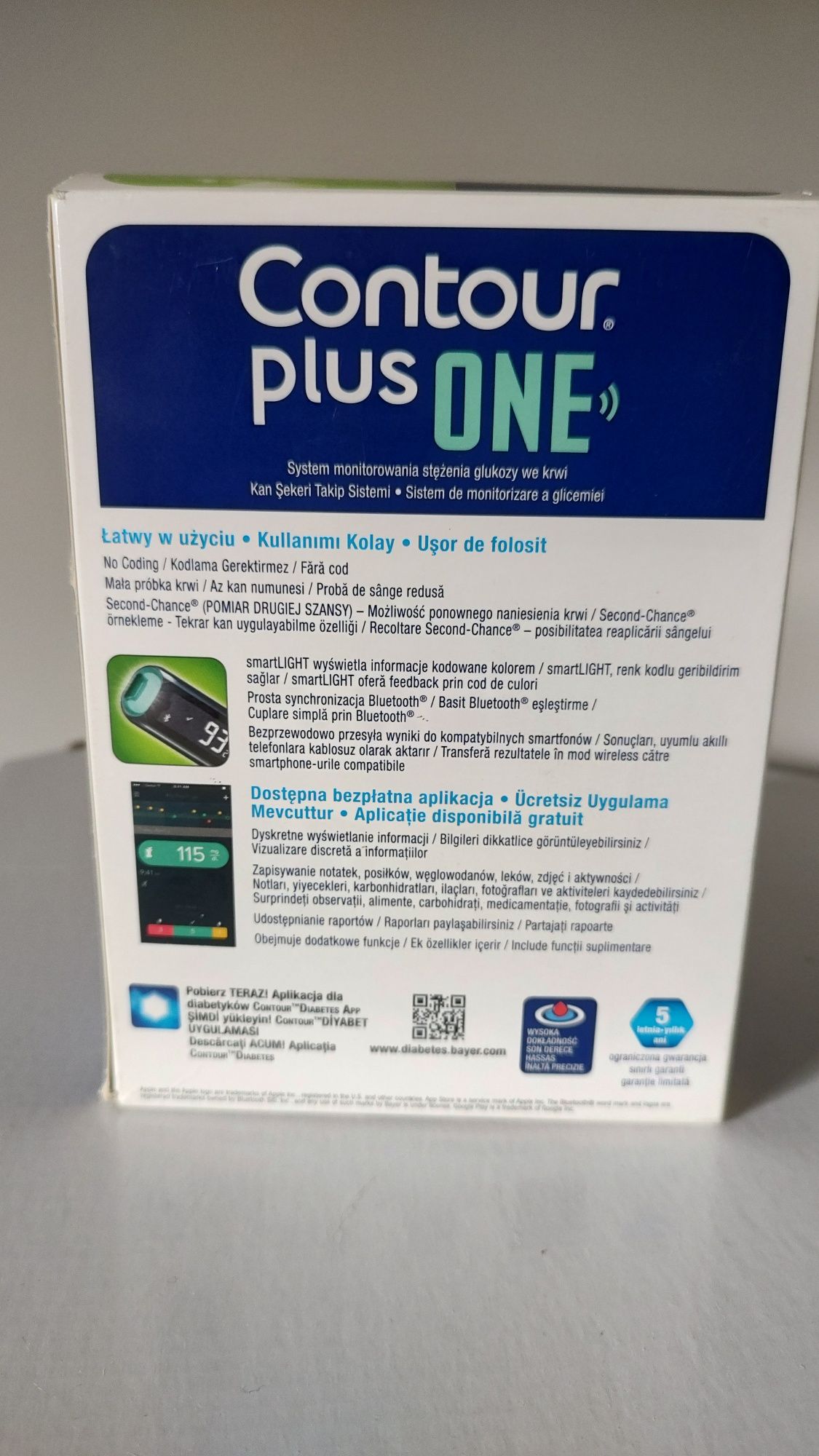 Glukometr contour plus one