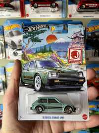 Hot wheels j-imports 81 toyota starlet kp61