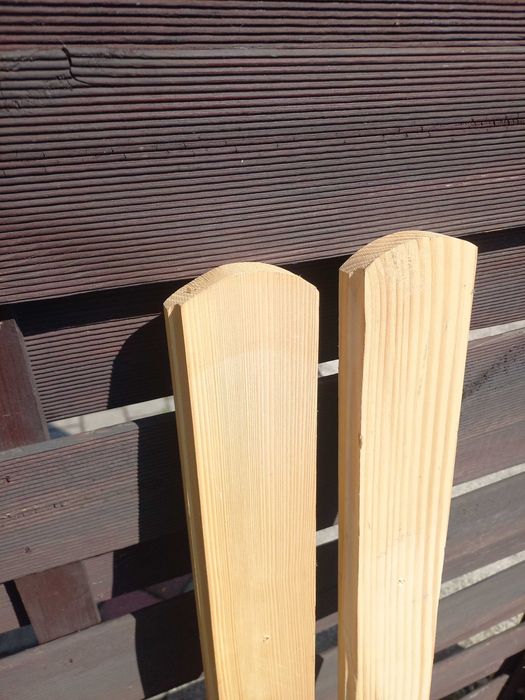 Sztachetki drewniane ogrodowe