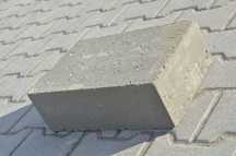 Bloczek betonowy fundamentowy, bloczki betonowe 38/24/12cm