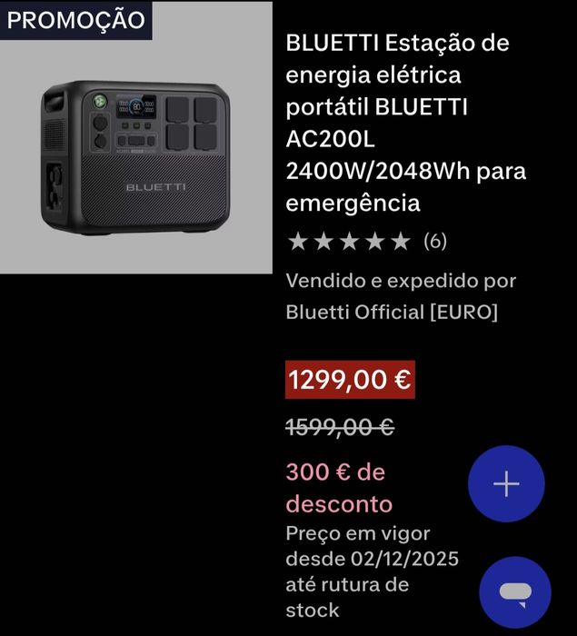 Estação de energia