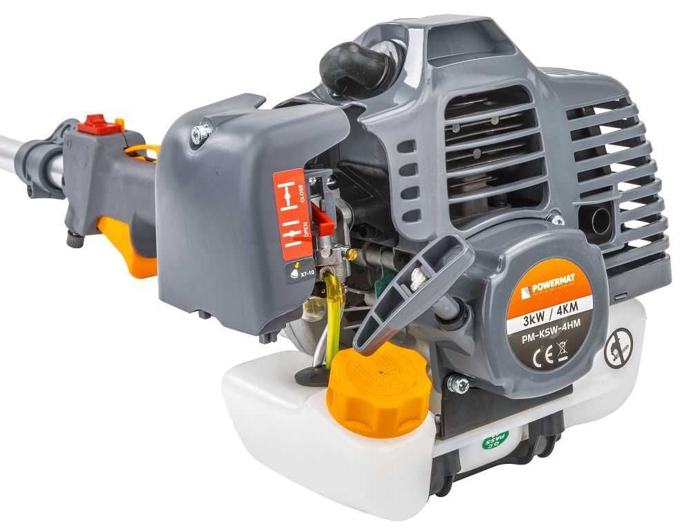 POWERMAT Wielofunkcyjna Kosa Spalinowa 4w1 Piła Nożyce 4km PM1324