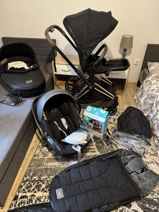 Cybex priam 4.0 3w1 plus dodatki
