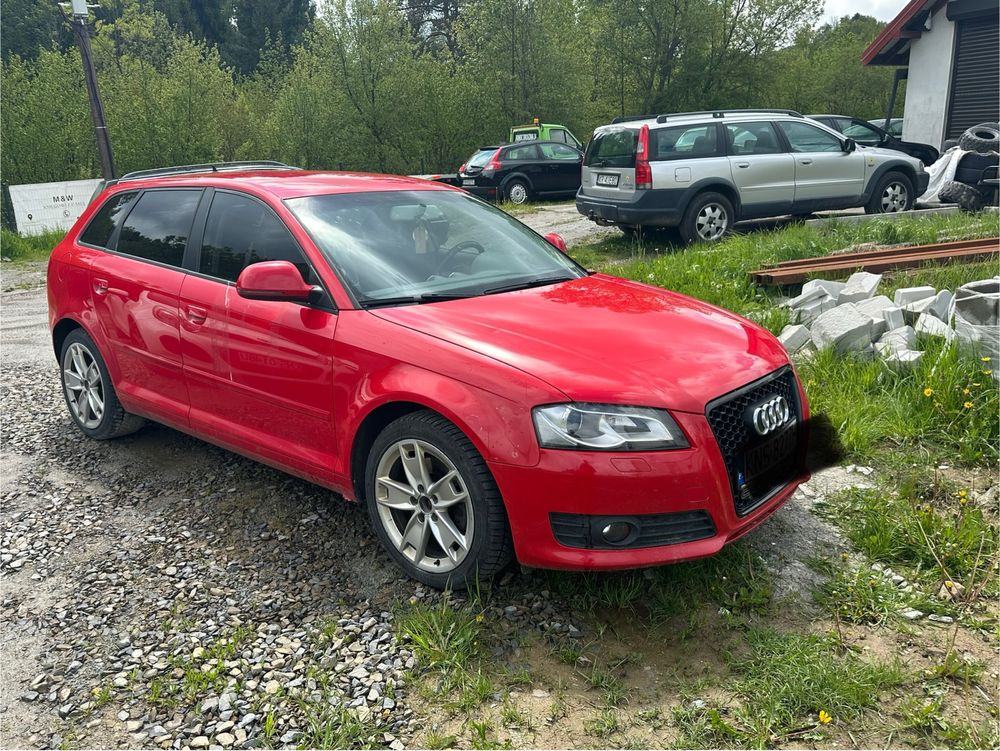 Audi a3 8p 1.8 tfsi quattro uszkodzone