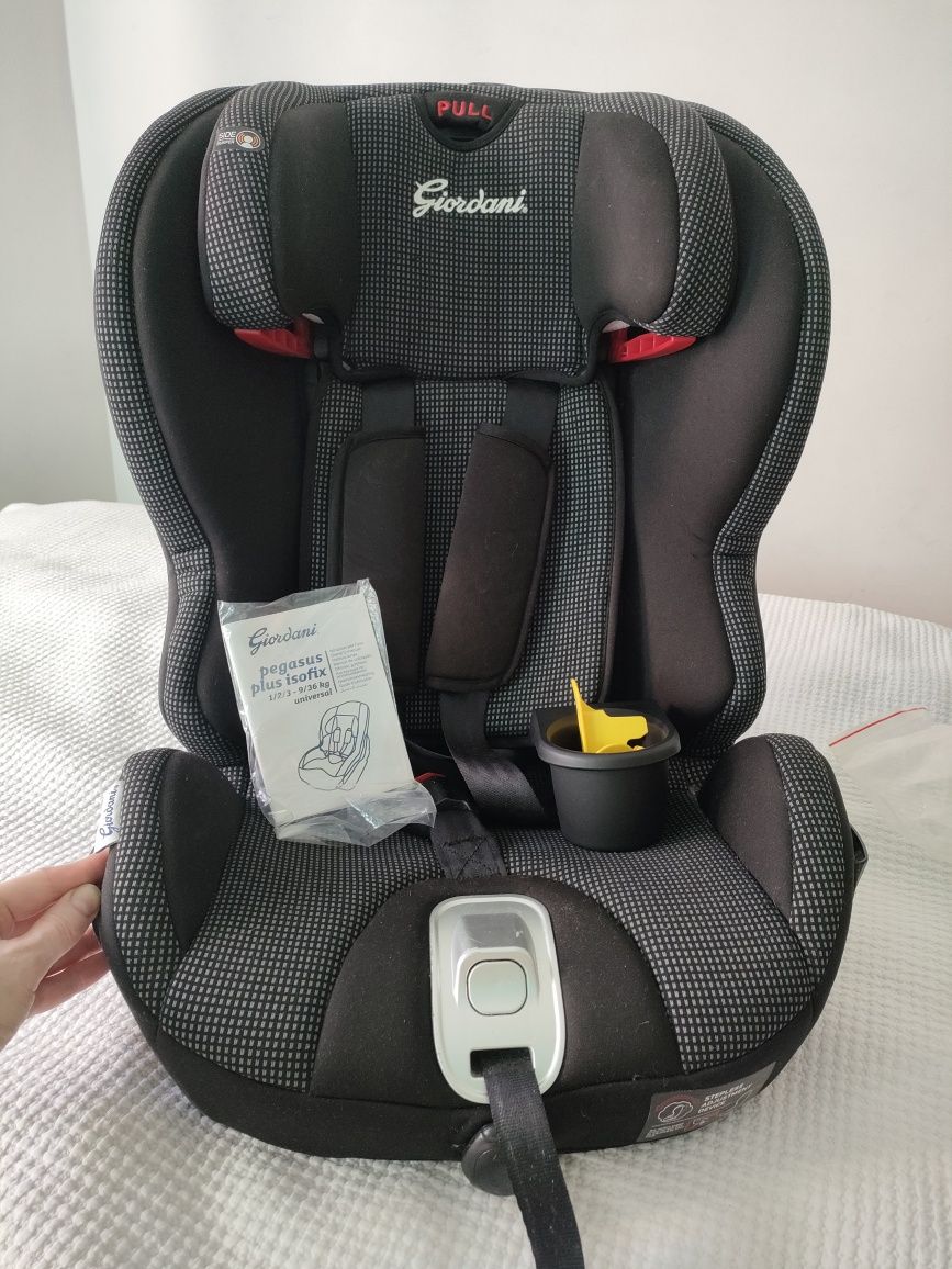 Cadeirinha universal Pegasus plus isofiix 1/2/3 de Giordani