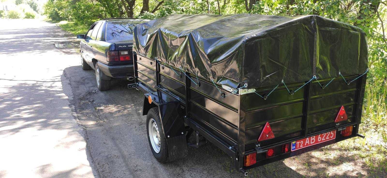 Новий посилений причіп Дніпро- 250х130х50(Дніпро-251)