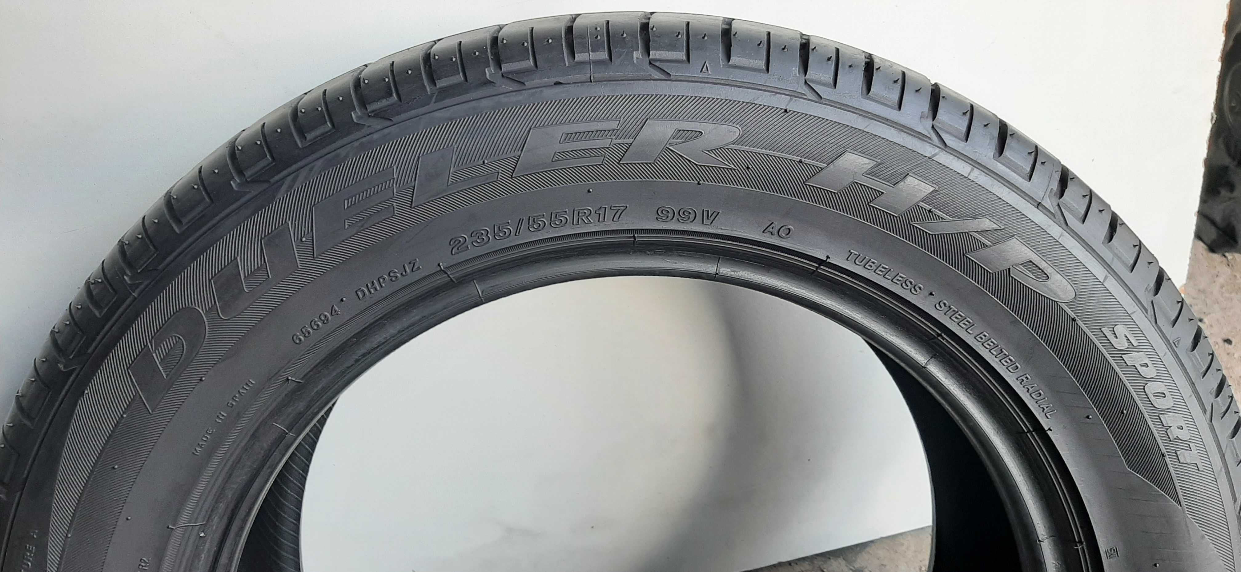 235/55 R17 Bridgestone Duelere H/P Sport з мінімальним ізносом