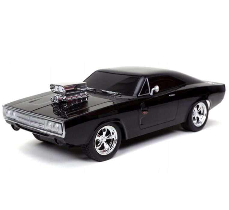 Auto sportowe Jada Toys Fast&Furios Dodge Charger R/C czarne