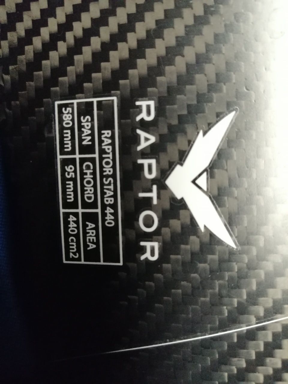 Wing foiling - foil Raptor fusion logic