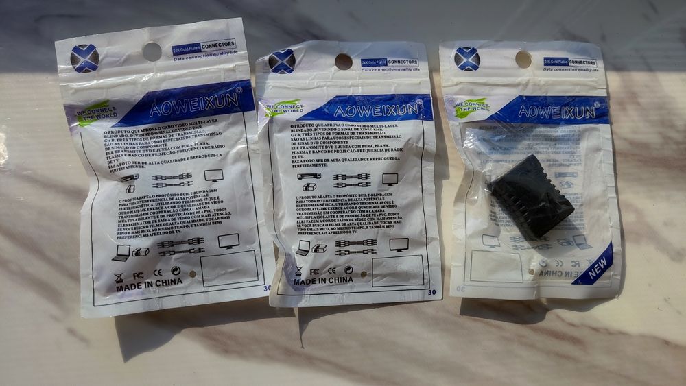 Перехідник micro HDMI mini HDMI HDMI F