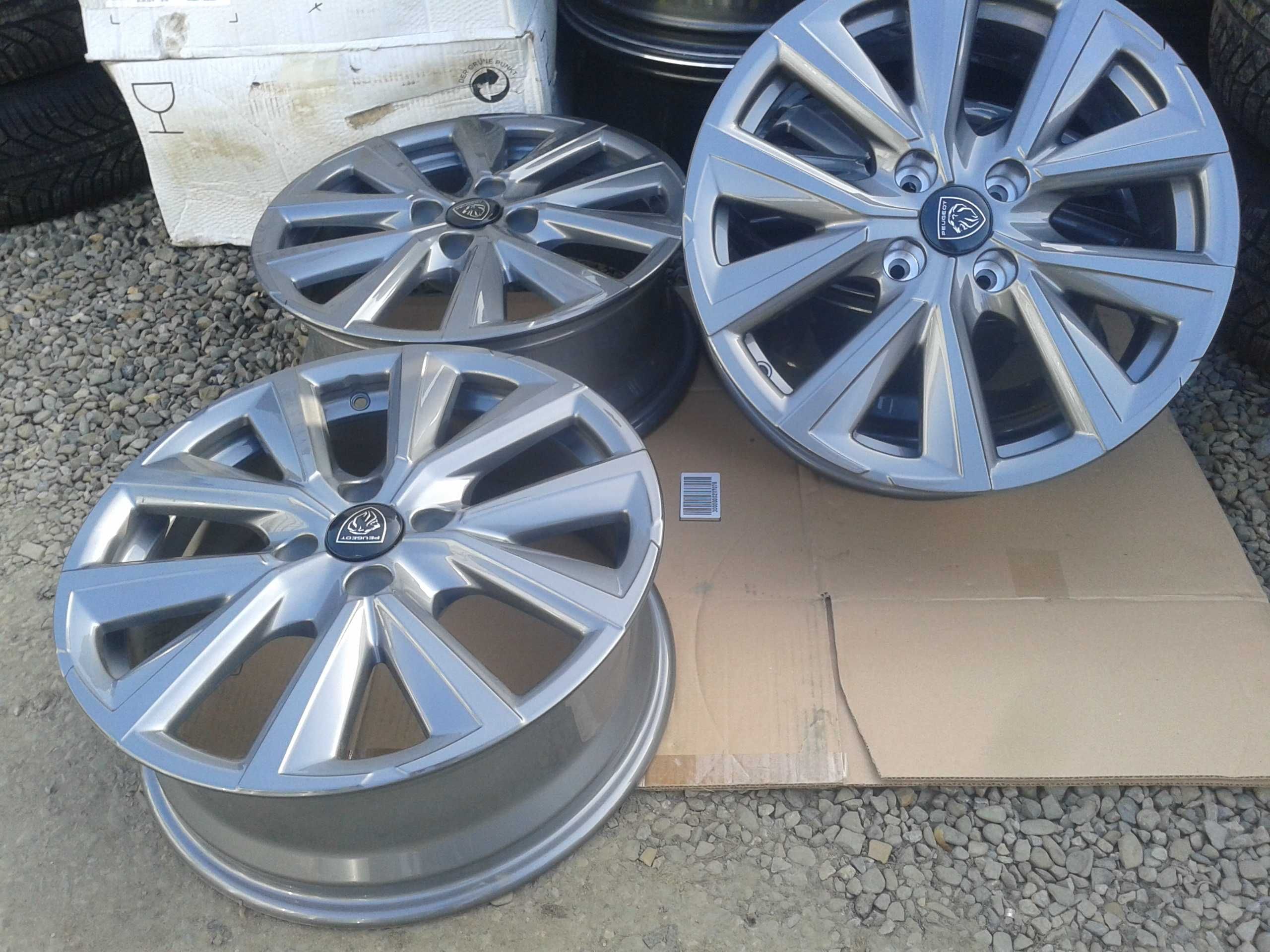nowe oryginalne r17 szare felgi opel mokka 2 b corsa f 4x108 ds et32