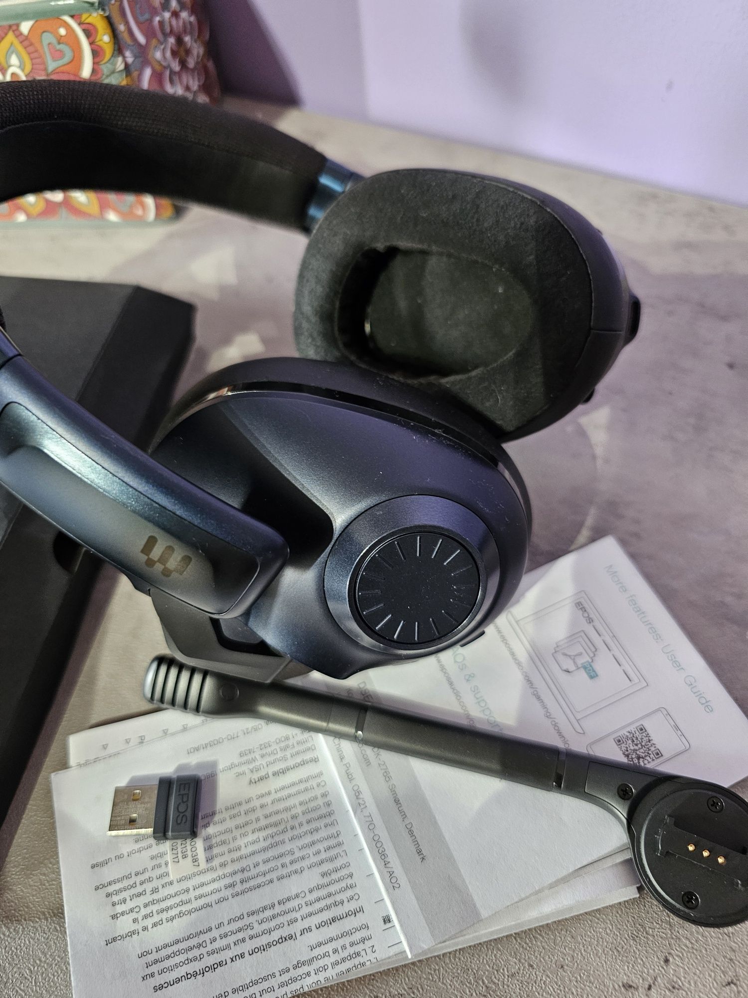 Słuchawki bezprzewodowe Epos h3 pro Hybrid sennheiser gamingowe