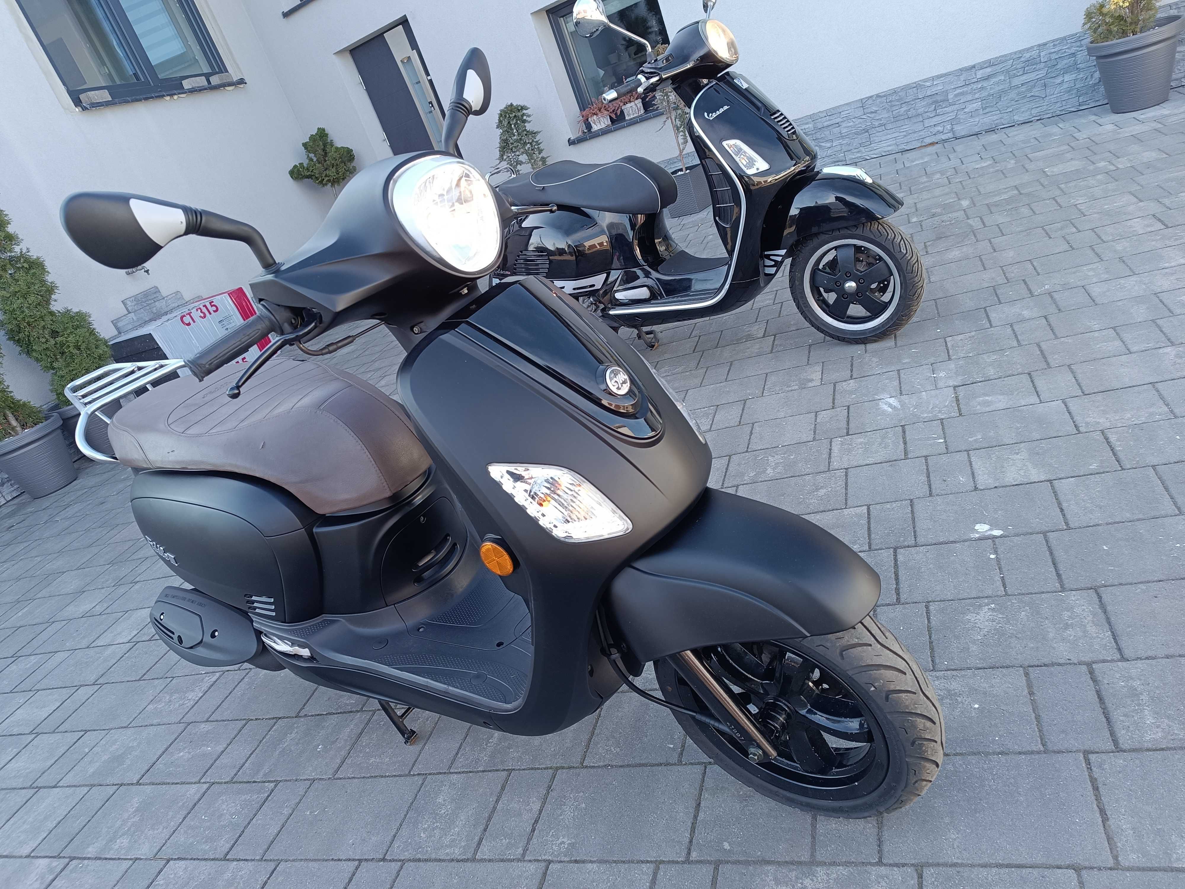 SYM Fiddle III 3 125 ++DEMARMOTO++ 20r. retro vespa skuter prawko B