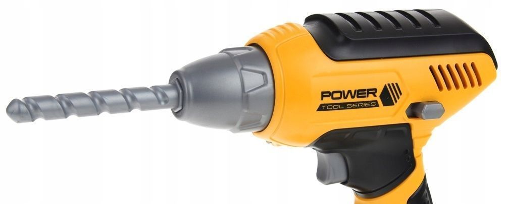 Wkrętarka Wiertarka Na Baterie Dla Dzieci + Cztery Końcówki