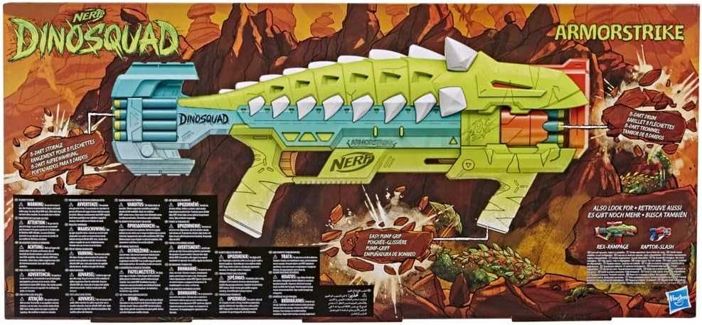 Уценка. Бластер Нерф Арморстрайк NERF DinoSquad Armorstrike Hasbro
