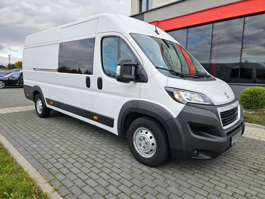 Peugeot BOXER L4H2 2.2HDI 165KM  Brygadówka, KLIMA, Krajowy, I własciciel, Faktura VAT 23%