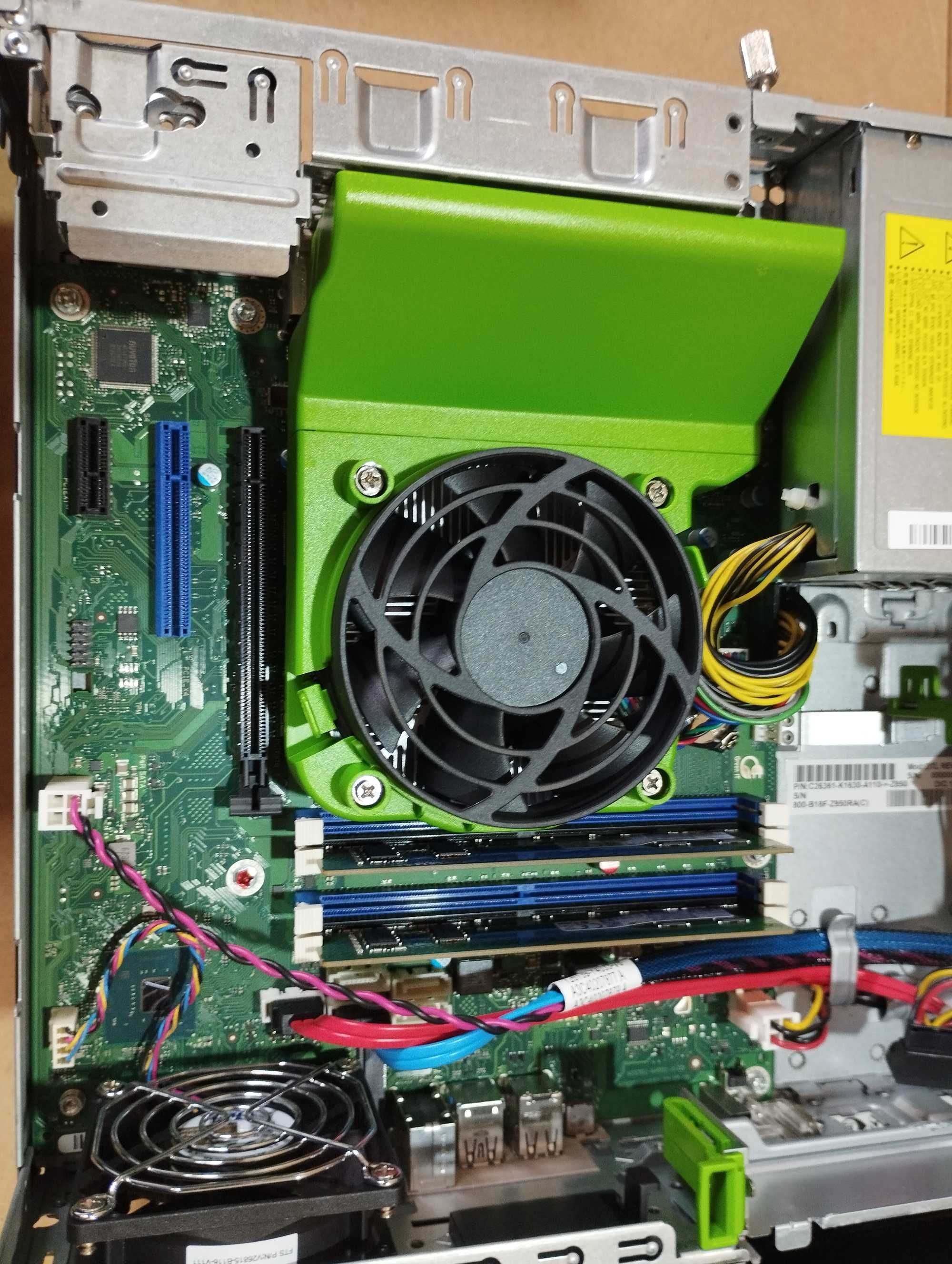 ПК / PC / Fujitsu Esprimo / i5 - 8600 / 8 DDR4 / No HDD / SFF