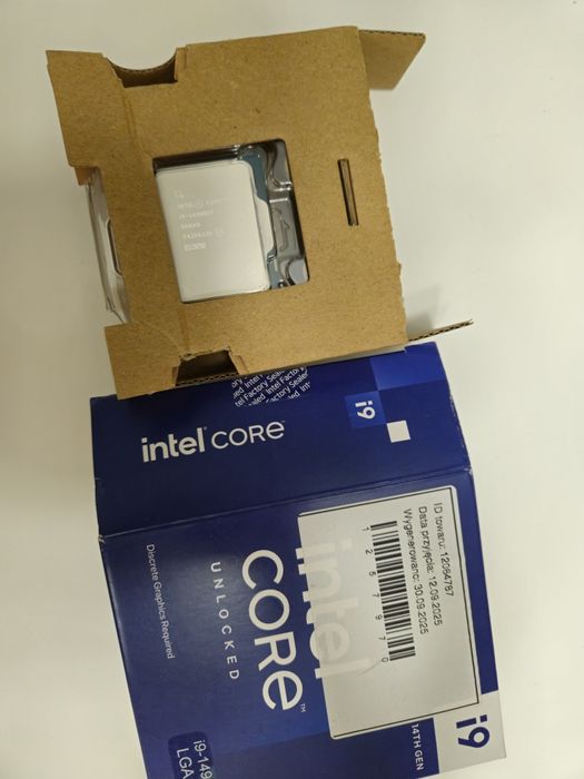 Intel core i9 CPU Procesor Intel 14900KF