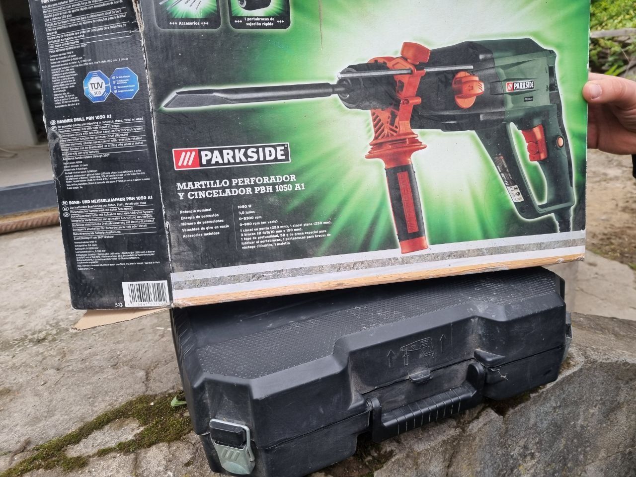 Перфоратор Dnipro-M RH-100q, PARKSIDE PBH 1050 A1