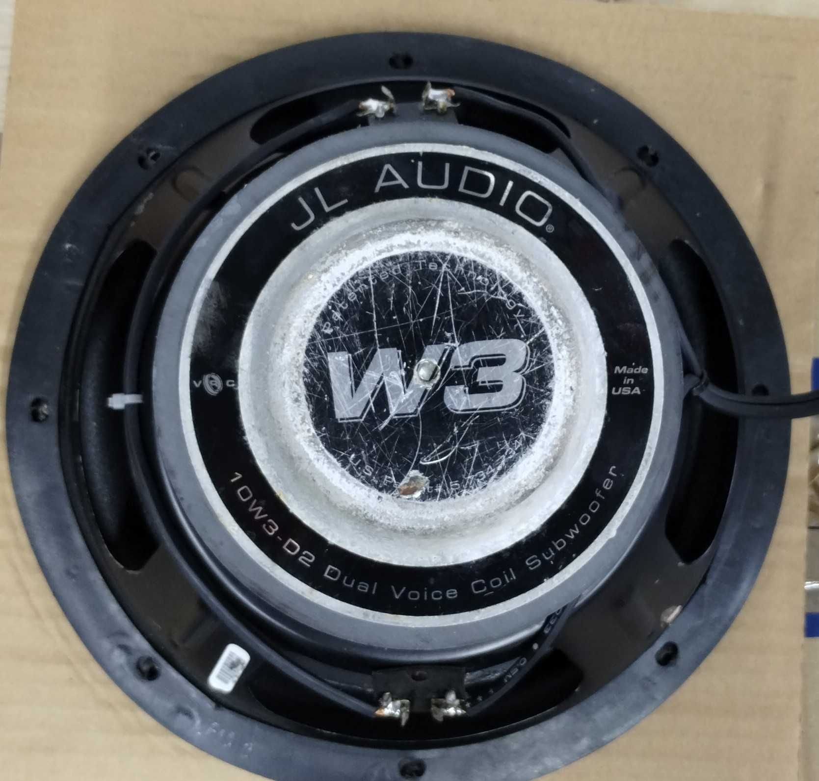 Subwoofer JL Audio 10W3-D2 USA głośnik 25cm 10"