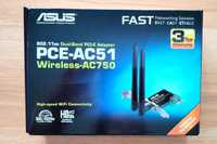 Placa de rede Asus PCE-AC51 (Com garantia)