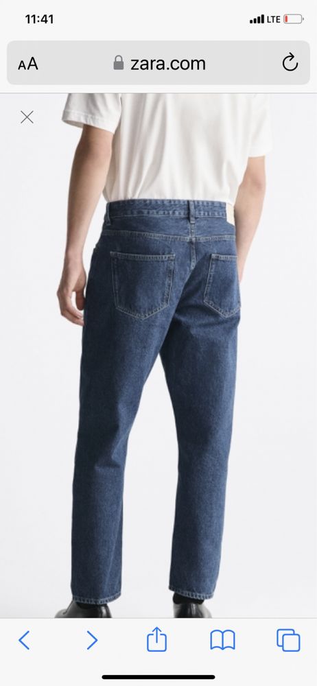 ДЖинси мужские Zara