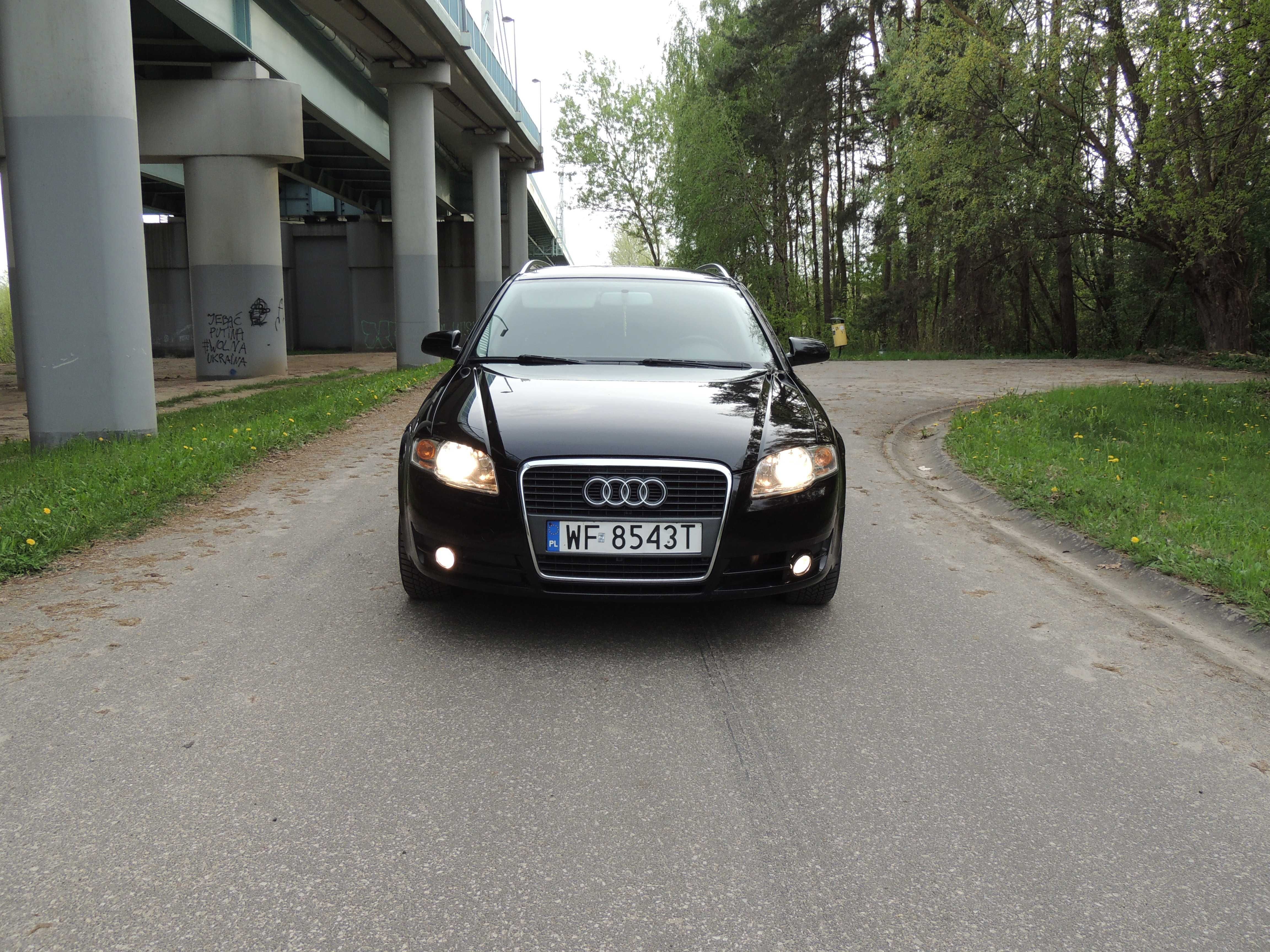 Audi A4 2.0 TDI 140KM Czarny Alufelgi Chrom