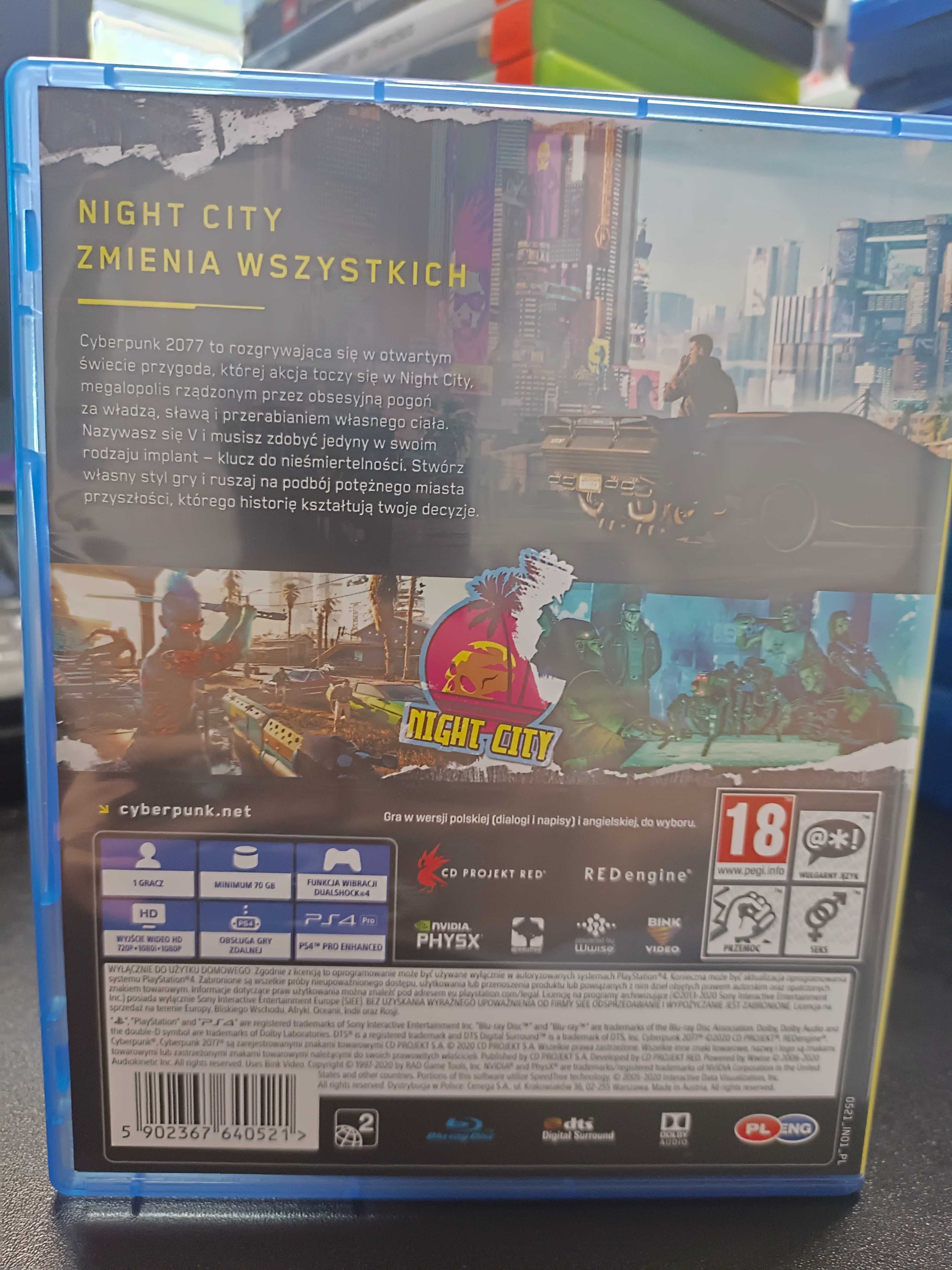 Cyberpunk 2077 PS4 SklepzGramiWWA