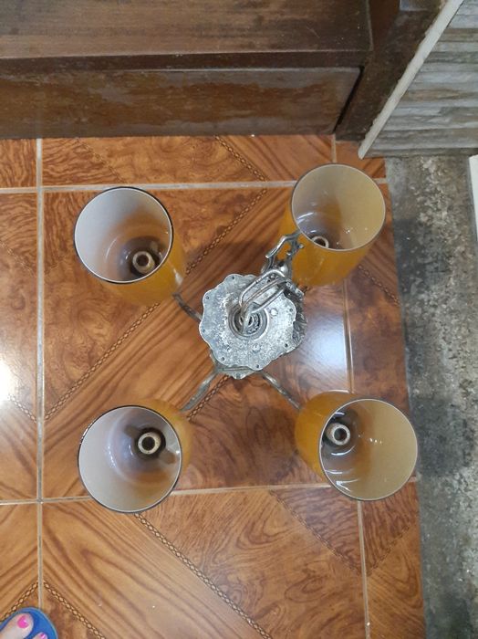 Candeeiro teto vintage