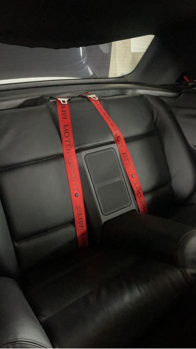 Komplet pasów BMW MOTORSPORT przod tyl BMW E36 jak nowe!