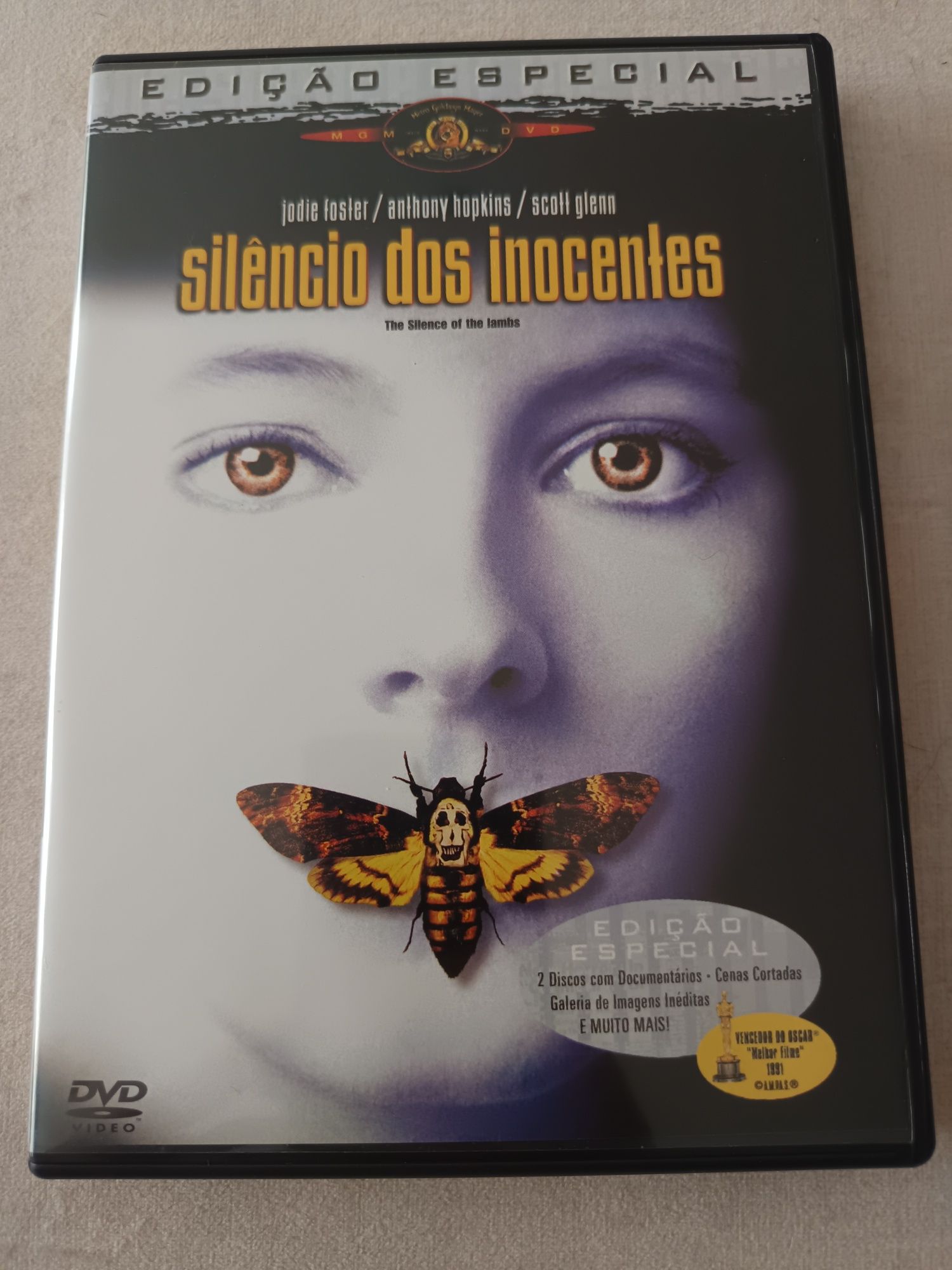 DVD edição especial silêncio dos inocentes